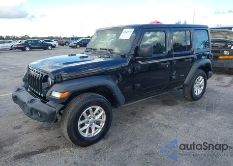 2023 Jeep Wrangler 4-Door Sport S 4X4 из США, поврежденный, VIN 1C4HJXDN6PW618249